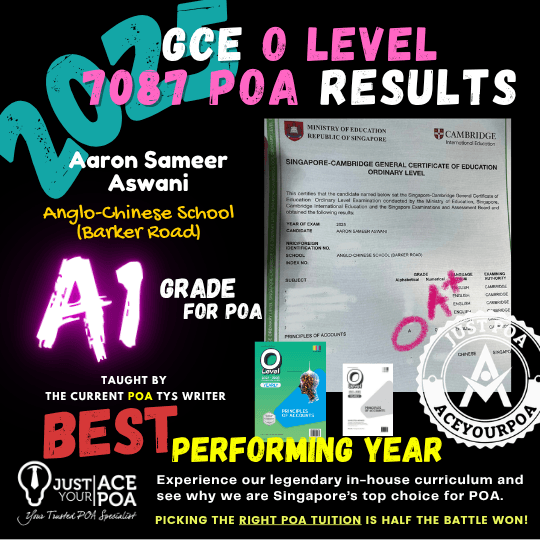 Aaron ACS Barker POA A1 2025 GCE O level